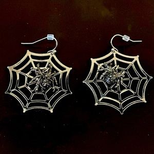 Spider Web earrings